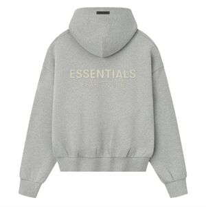 Essentials Fear Of Gpd Concrete Heather XL